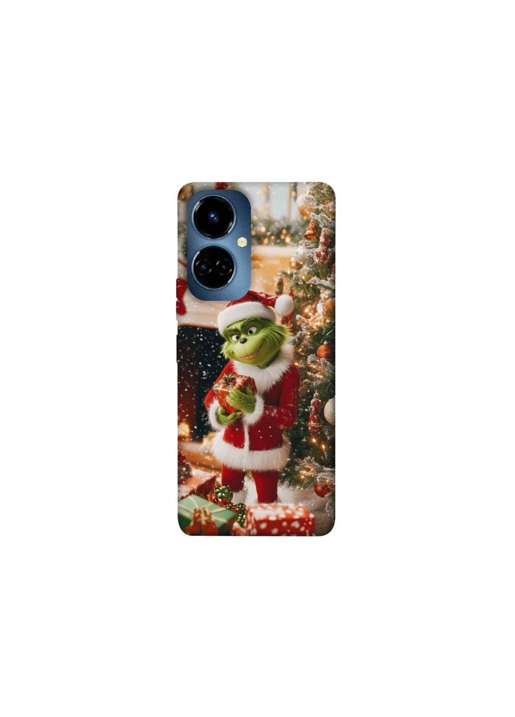 Чохол на TECNO Camon 19 Pro Grinch mood ver.7 Frontalka (376069214)