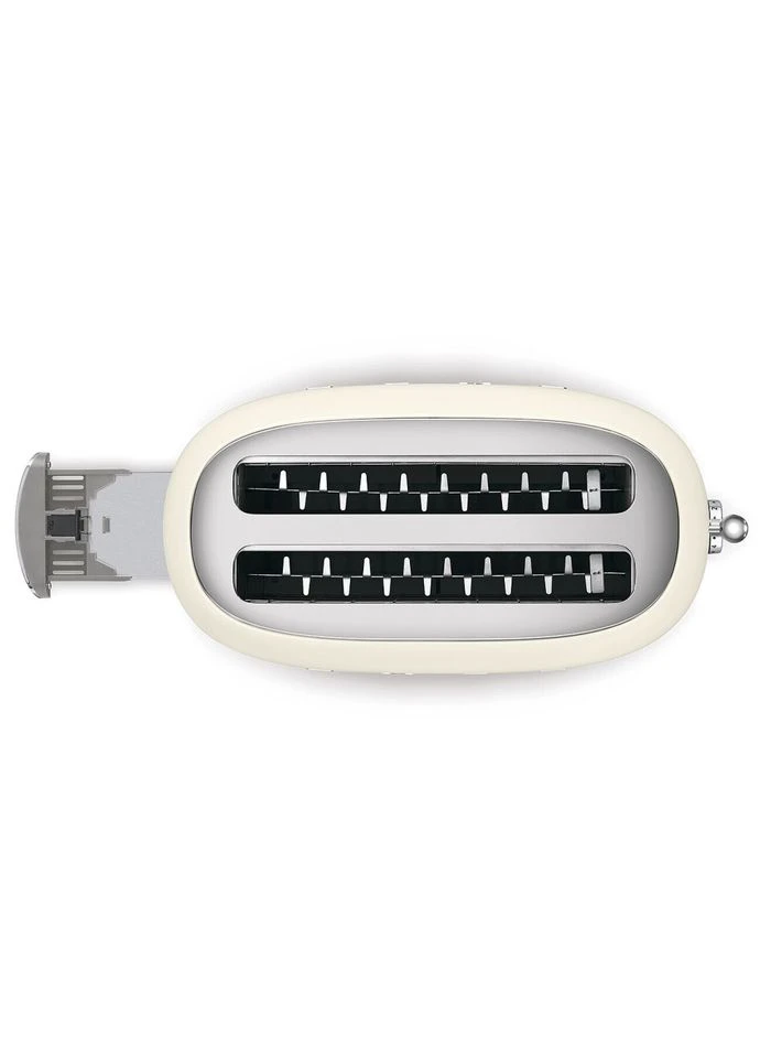 Тостер (TSF02CREU) Retro Style 50's - 4 тости (2х4), Кремовий SMEG (382384639)
