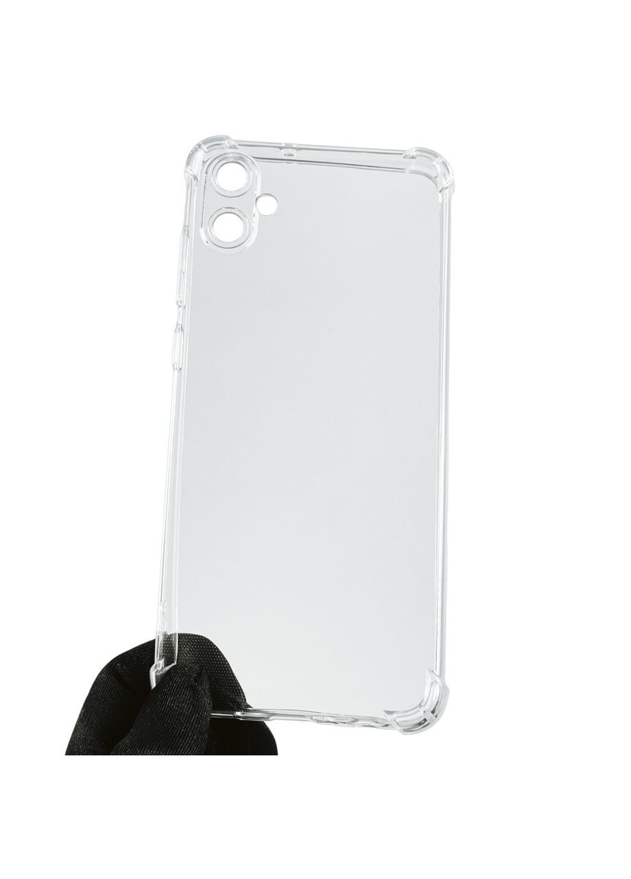 Чехол для Galaxy A05 (SM-A055F) с бронь углами выше экрана противоударный на самсунг а05 прозрачный Samsung (366019851)