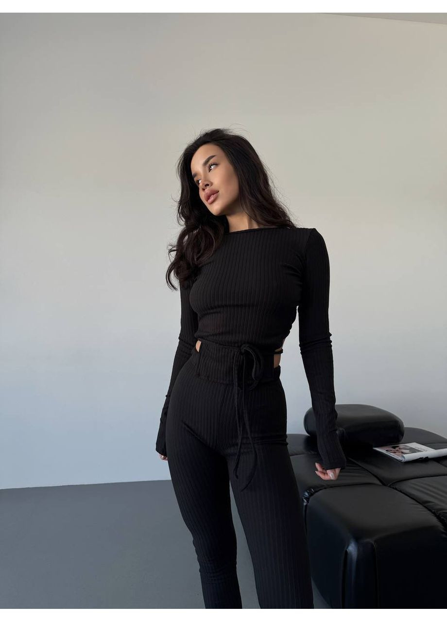 Костюм с открытой спиной рубчик Україна (358497007)