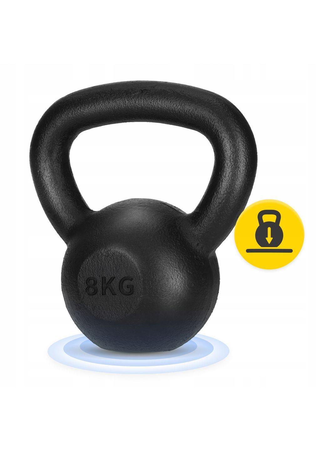 Гиря металева 8 кг Black (P-5907739319821) 4FIZJO (372925203)