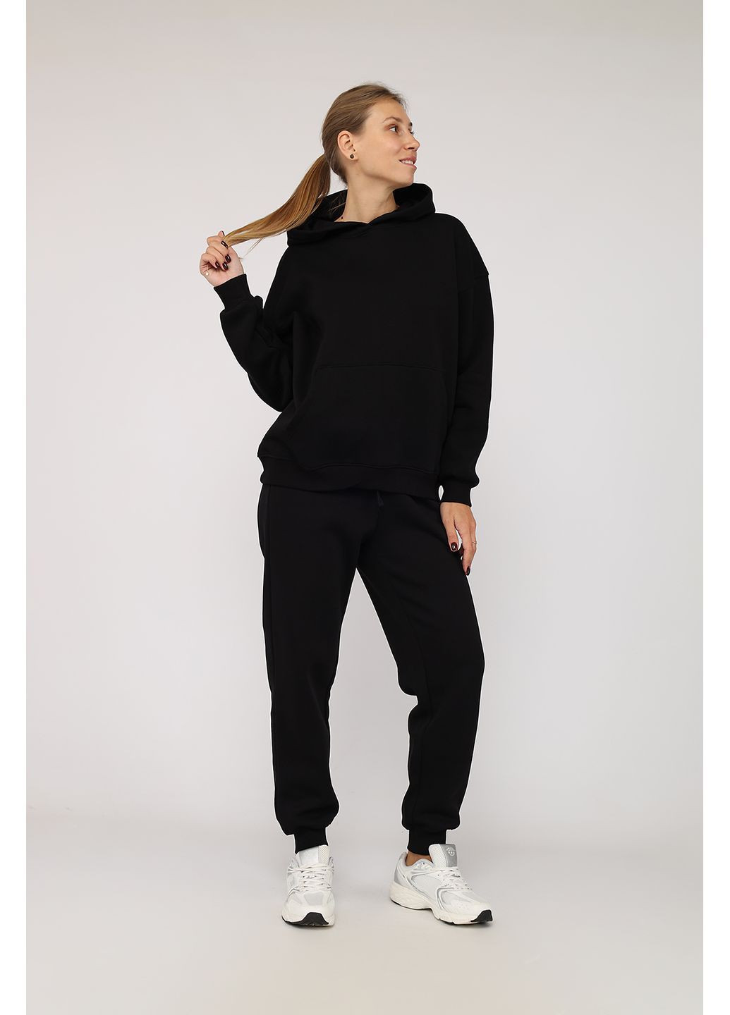 Худи женское цвет черный CB-00283106 Yuki (362413471)