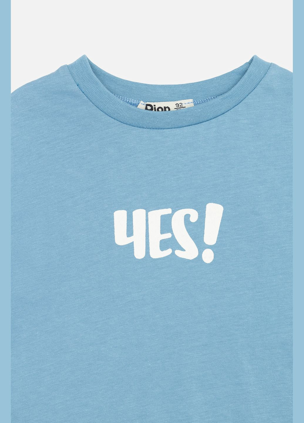 Синя літня футболка з коротким рукавом для хлопчика колір синій cb-00244201 Piop