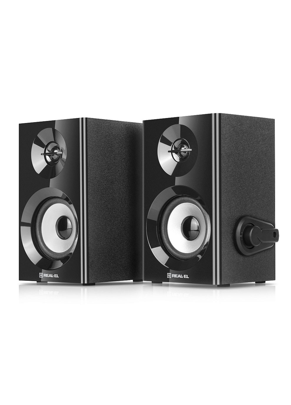 Колонки 2.0 S-228 black Real-El (333824443)