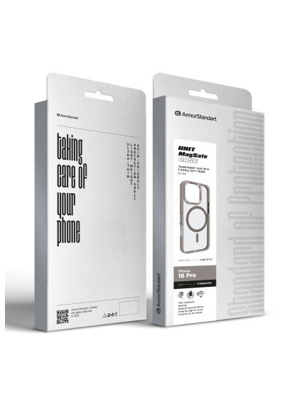 Чохол до мобільного телефона (ARM78710) ArmorStandart Unit MagSafe Apple iPhone 16 Pro Titanium Grey (357491965)