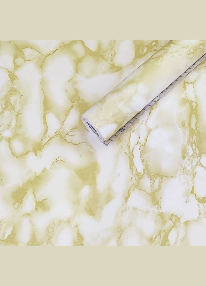 Самоклеящаяся пленка желтый мрамор 0,45х10м SW-00000816 Sticker Wall (316187305)