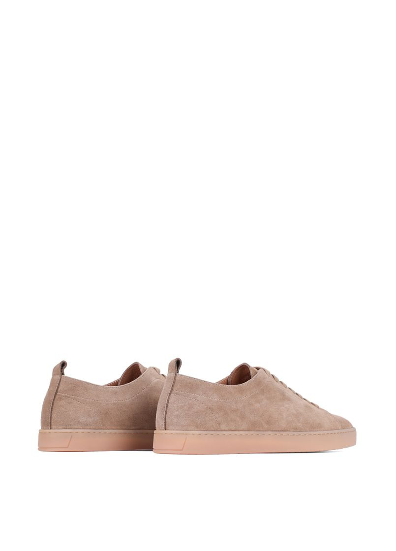 Бежеві чоловічі кеди d588-112b-366 бежевий замша MIRATON