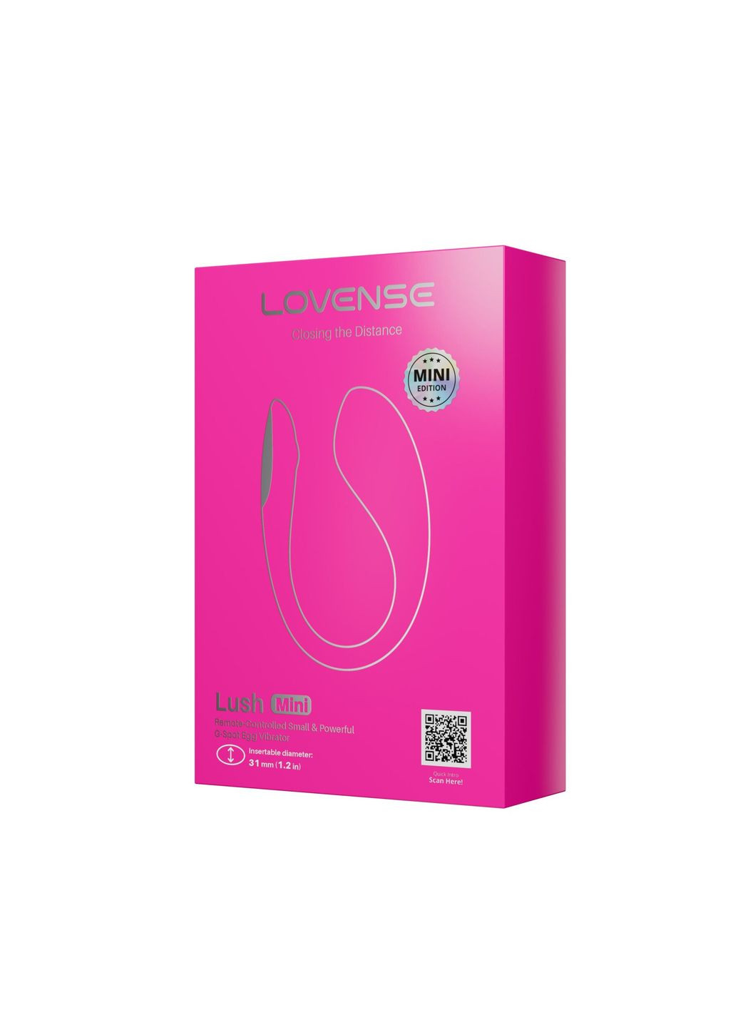 Мини смарт-виброяйте Lush Mini, уменьшенная версия Lush 4 Lovense (354831136)