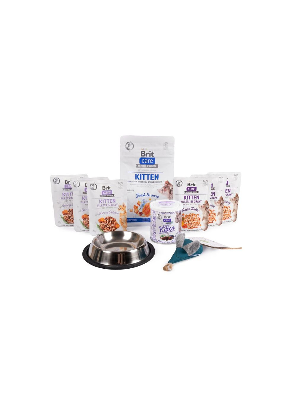 НАБОР Care GIFT BOX Kitten Brit (328925246)