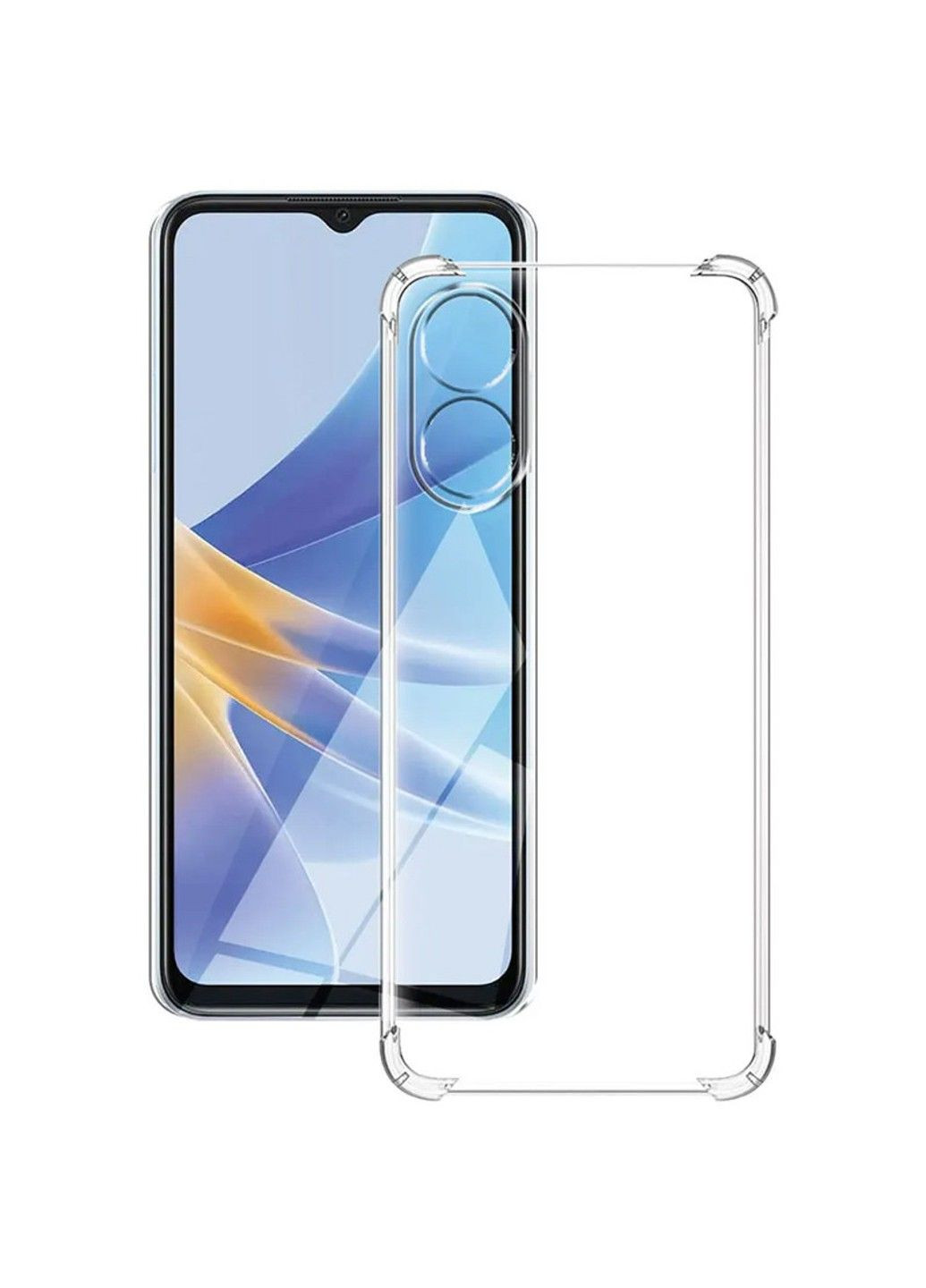 TPU чехол GETMAN Ease logo усиленные углы Full Camera для Oppo Reno 8 T 4G Epik (297864584)