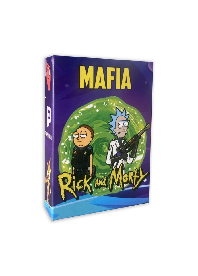 Настольная игра "Мафия "Рик и Морти" PLR-0037 Flixplay (306436573)