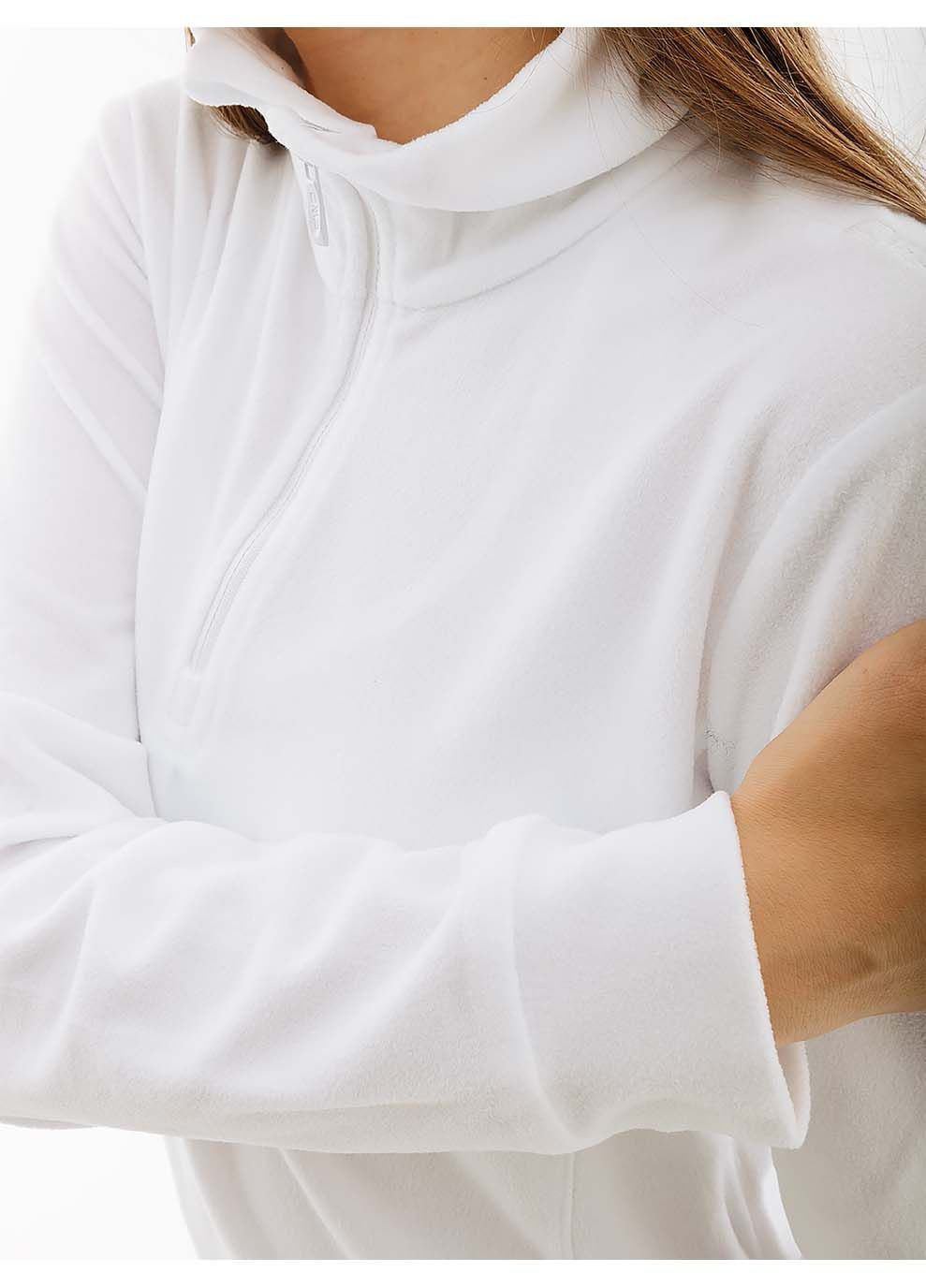 Кофта женская WOMAN FLEECE SWEAT Белый CMP (333960310)