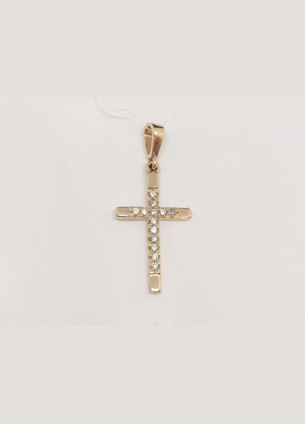 Золотое кольцо с фианитами. 50300618 Qvaliz (329849378)