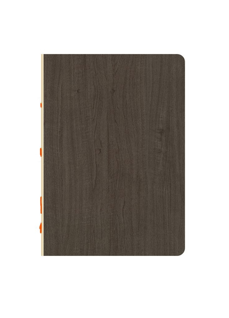 Скетчбук А5, коричневый 128 листов, гибкая обложка, искусственная кожа Фабрика Поліграфіст (281999703)