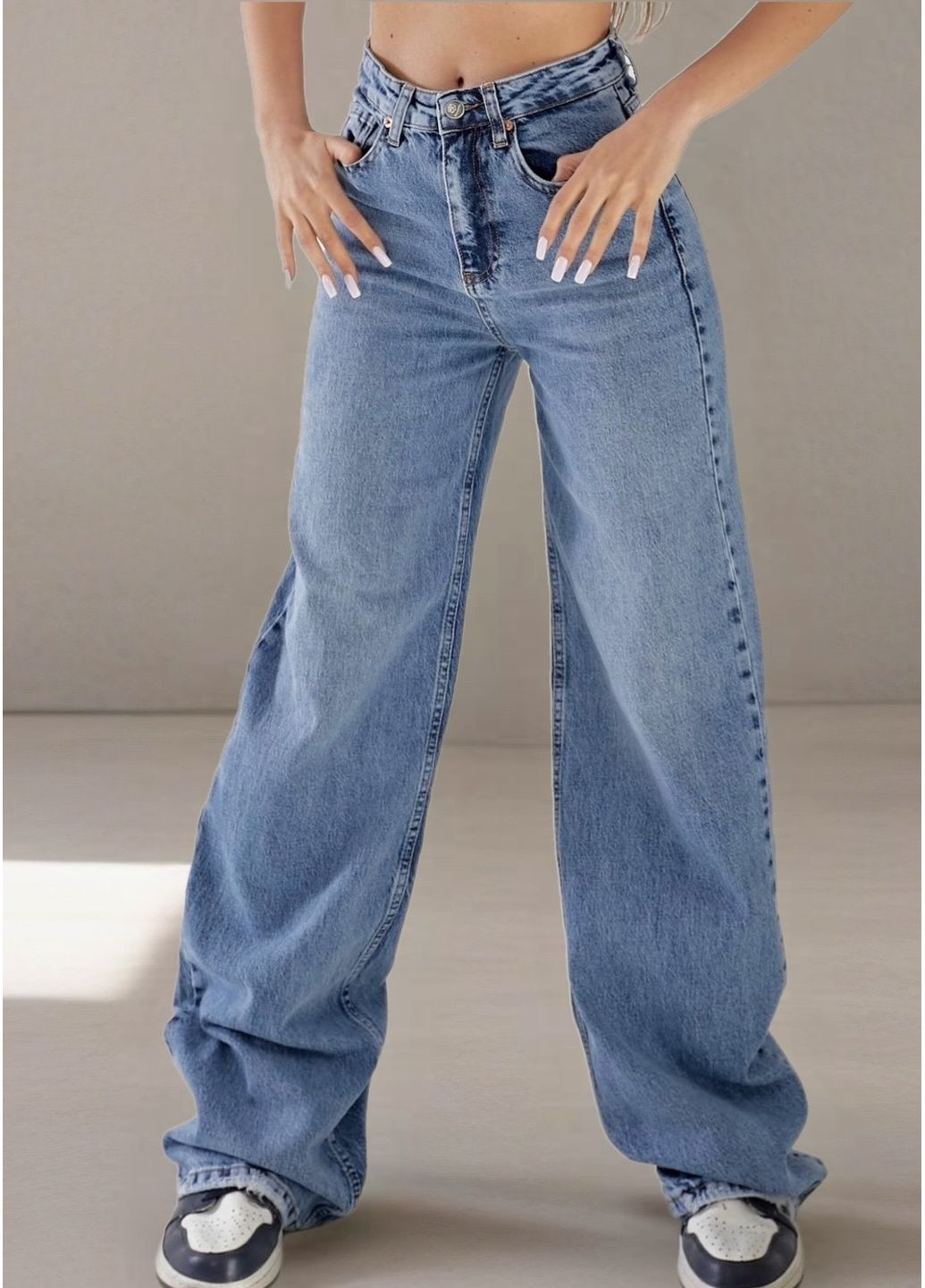 Трендові джинси Палаццо.Баггі відмінної якості No Brand - (361432347)