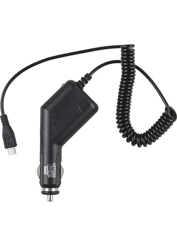 Автомобильное зарядное устройство TZS19 Car charger MicroUsb 1A 1.5m Black Toto (301473760)