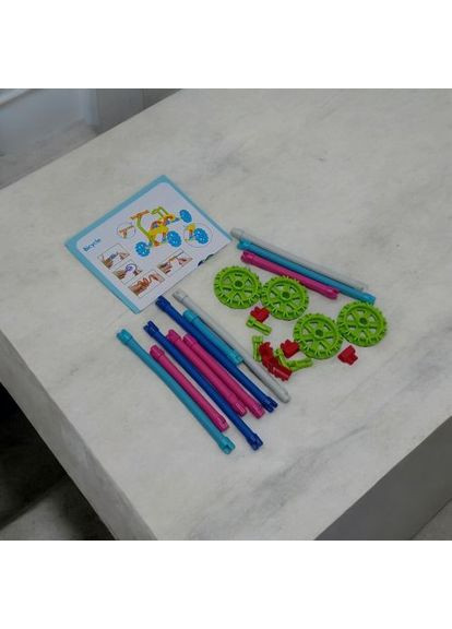 Конструктор с гибкими деталями DEZHI 25 элементов для детей. ProDobro (367093028)