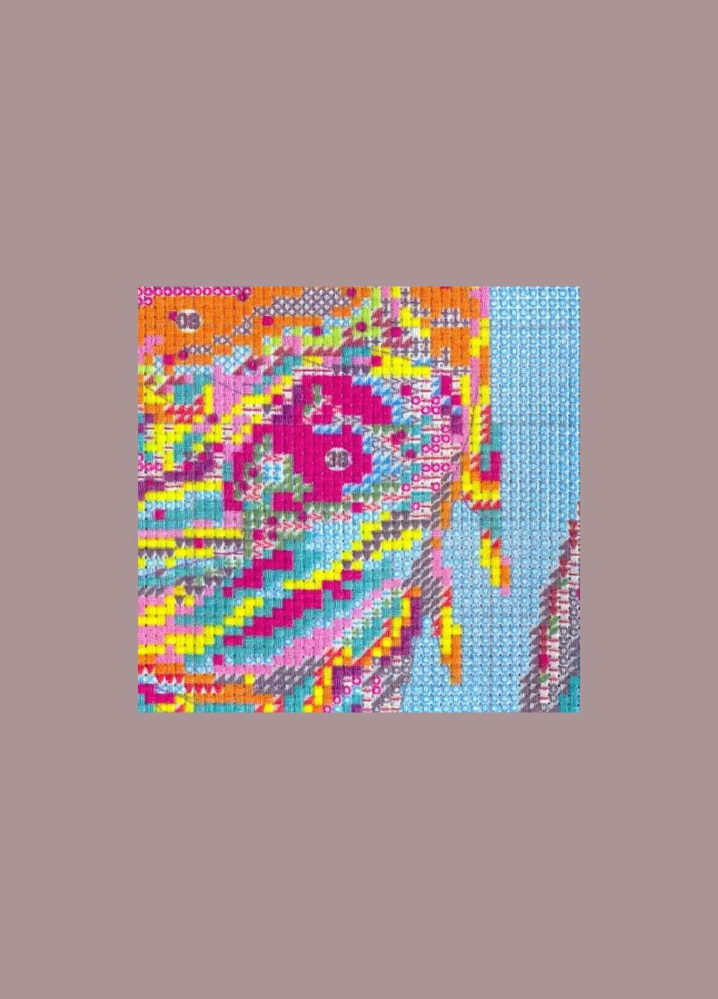 Набір для вишивання хрестиком по нанесеному на канву схемі "Freezing season". AIDA 14CT printed, 36*32 см Joy Sunday (313614362)