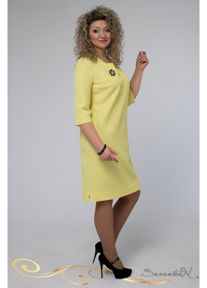 Жовтий сукня 602.1283 Seventeen