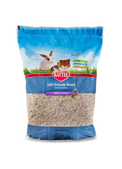 Підстилка з целюлози для гризунів дрібних тваринних птахів рептилій Clean Cozy Kaytee Soft Granule Lavender 27.5 л Clean&Cozy (309564752)