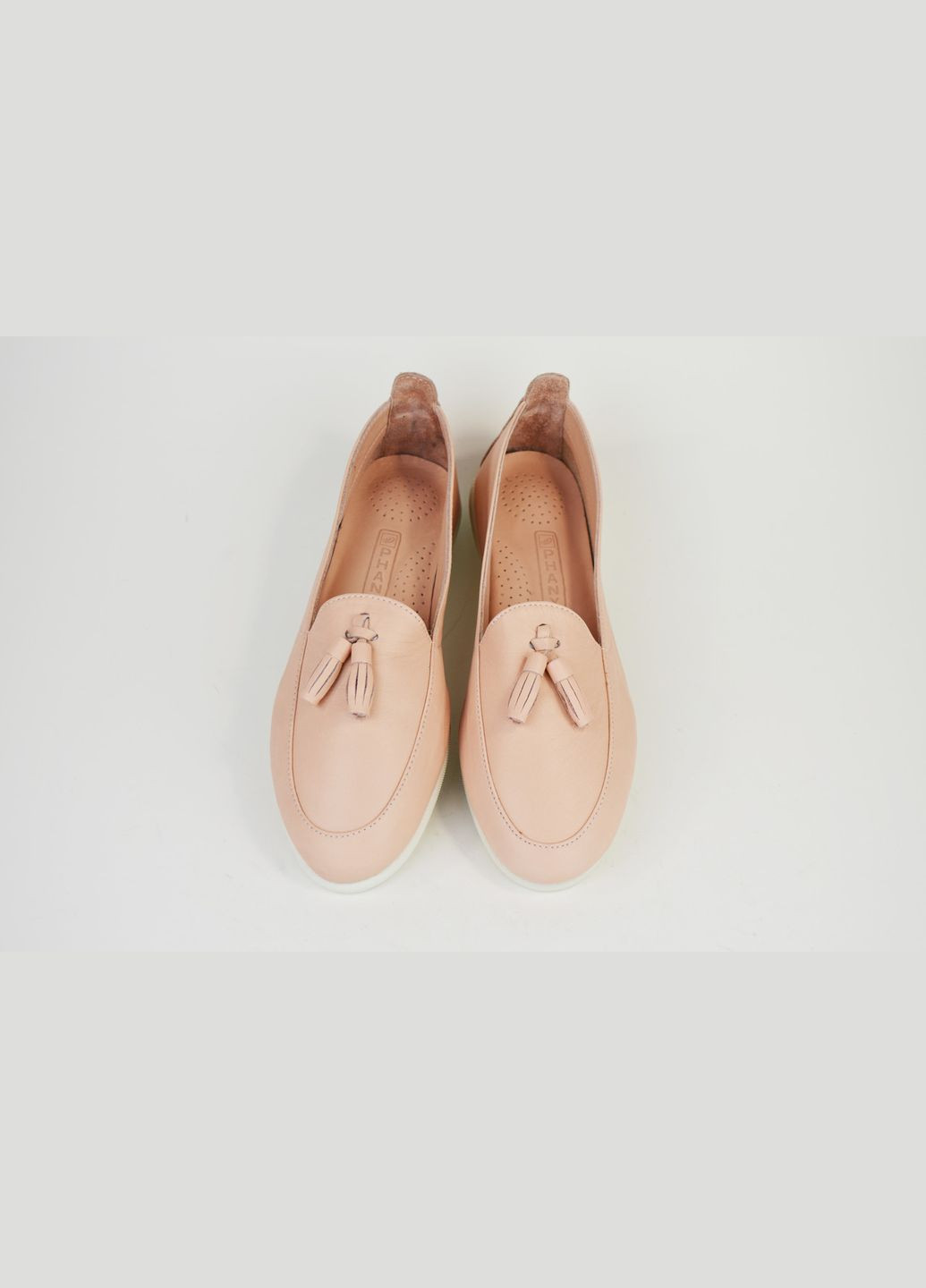 Женские балетки пудра кожа Phany | пудровые натуральная кожа (322668543)