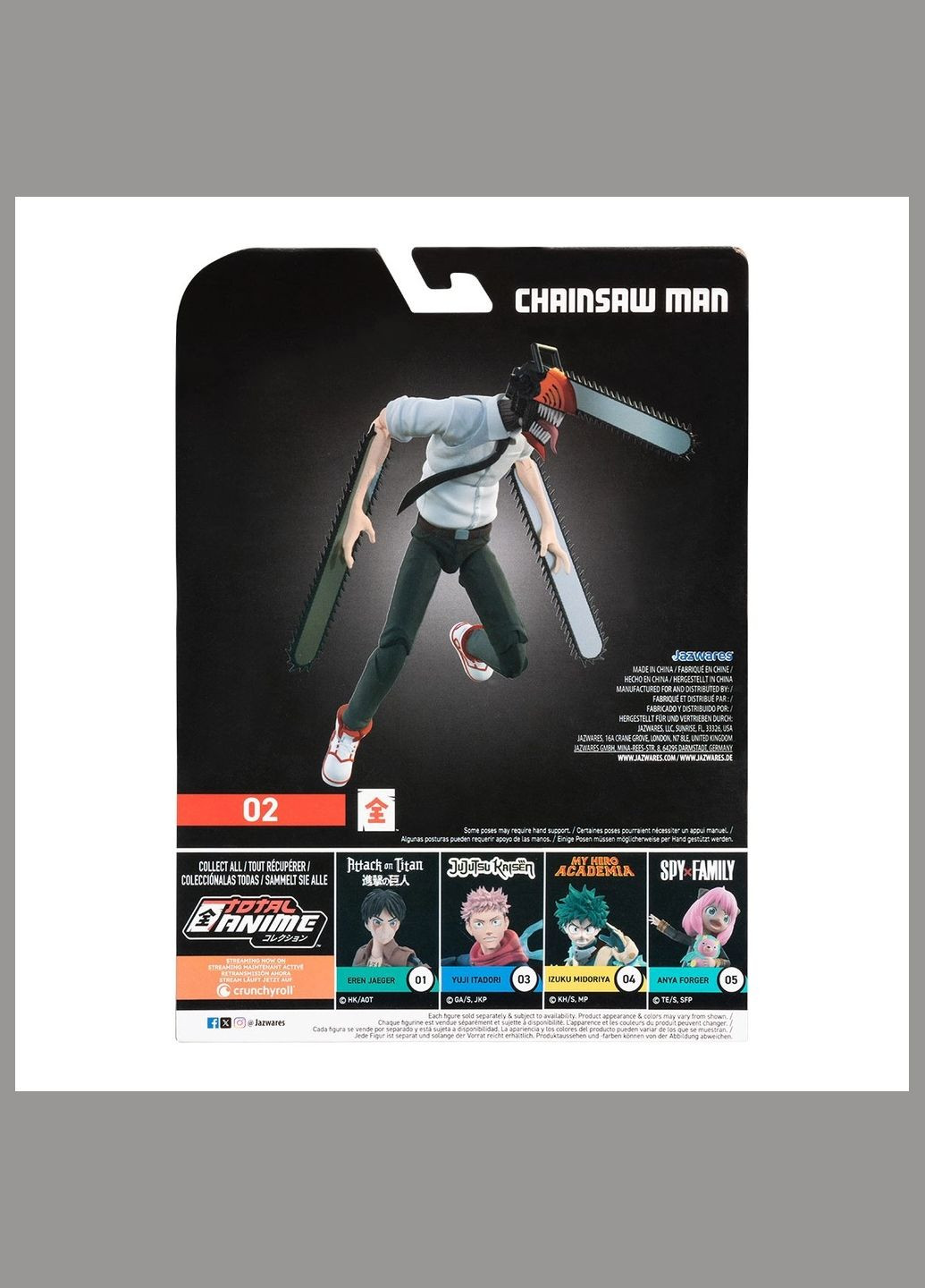 Фигурка Человек-бензопила (KAZ0174-W1) Total Anime (326806019)