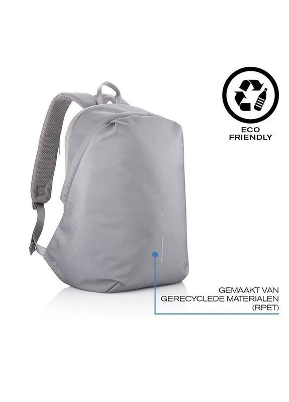 Городской рюкзак Анти-вор Bobby Soft Grey (P705.792) XD Design (322207835)