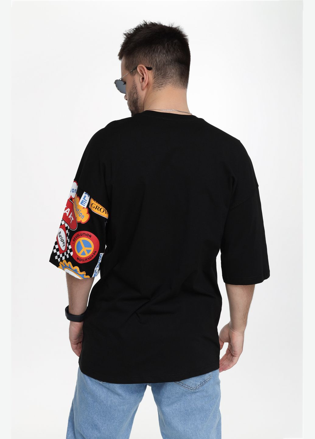 Чорна футболка 23201023-rp1-ov Breezy