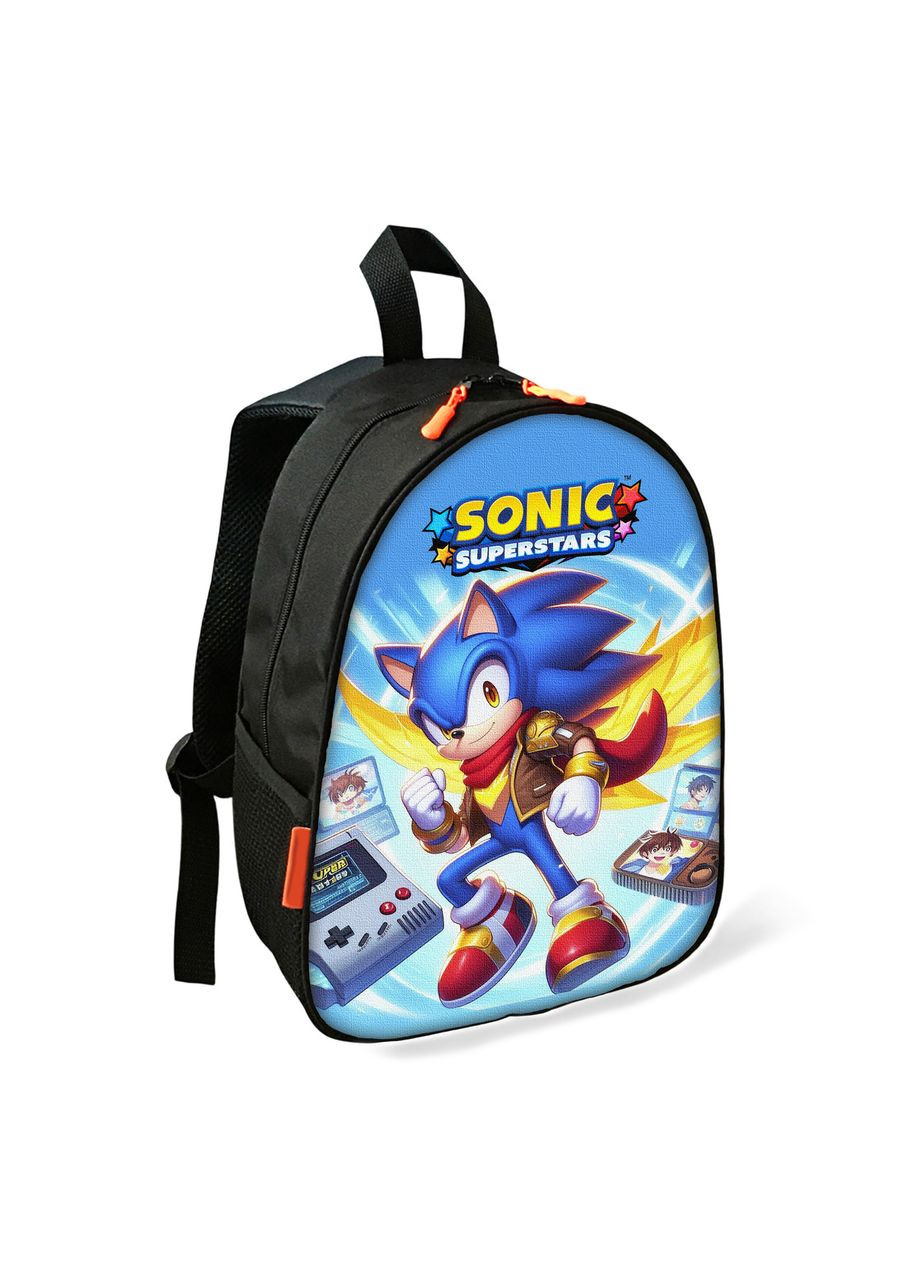 Рюкзак детский Супер Соник школьный/городской 34х27х13 см для мальчика (2896) No Brand (340269379)