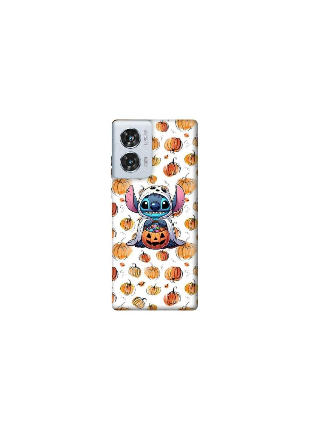 Чехол на Motorola Edge 50 Fusion Halloween Stitch ver.3 Frontalka (365306491)