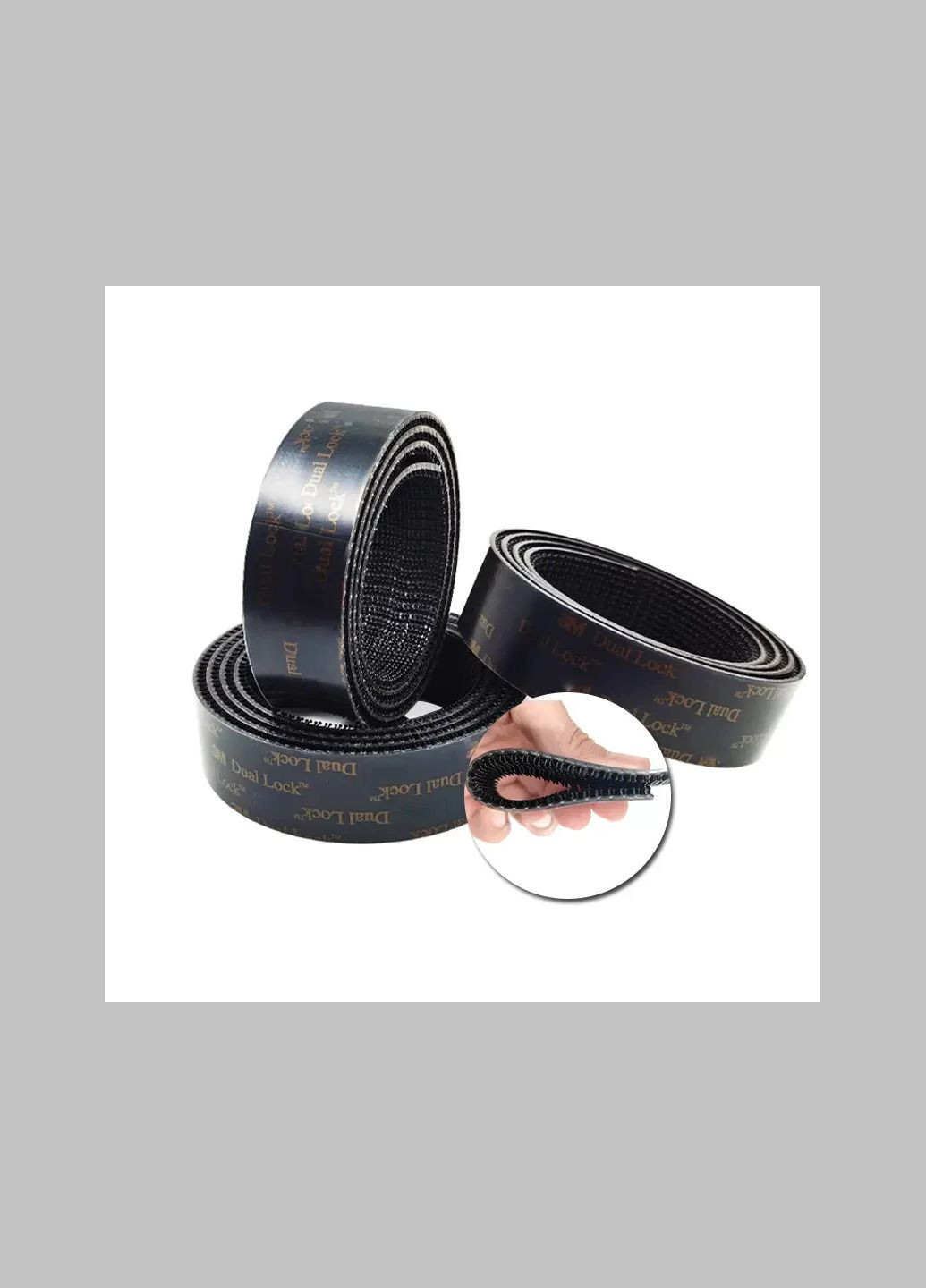 Самоклейна стрічка 3M SJ3550CF Dual Lock 25 мм/24 см 3М (326065819)