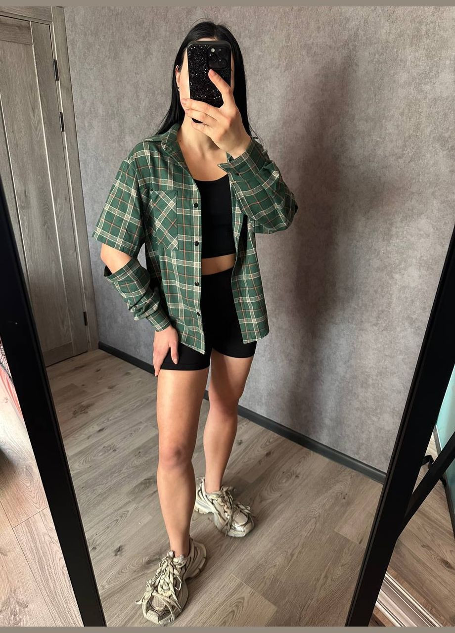 Жіноча сорочка у клітинку Adelante (324024339)