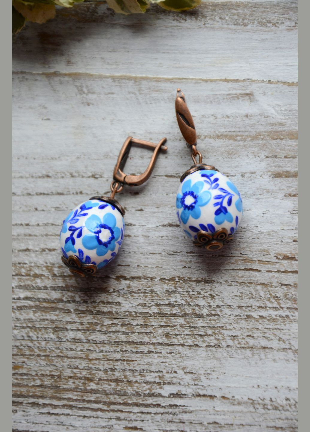 Авторские деревянные серьги Lucy Kozyra (327403613)