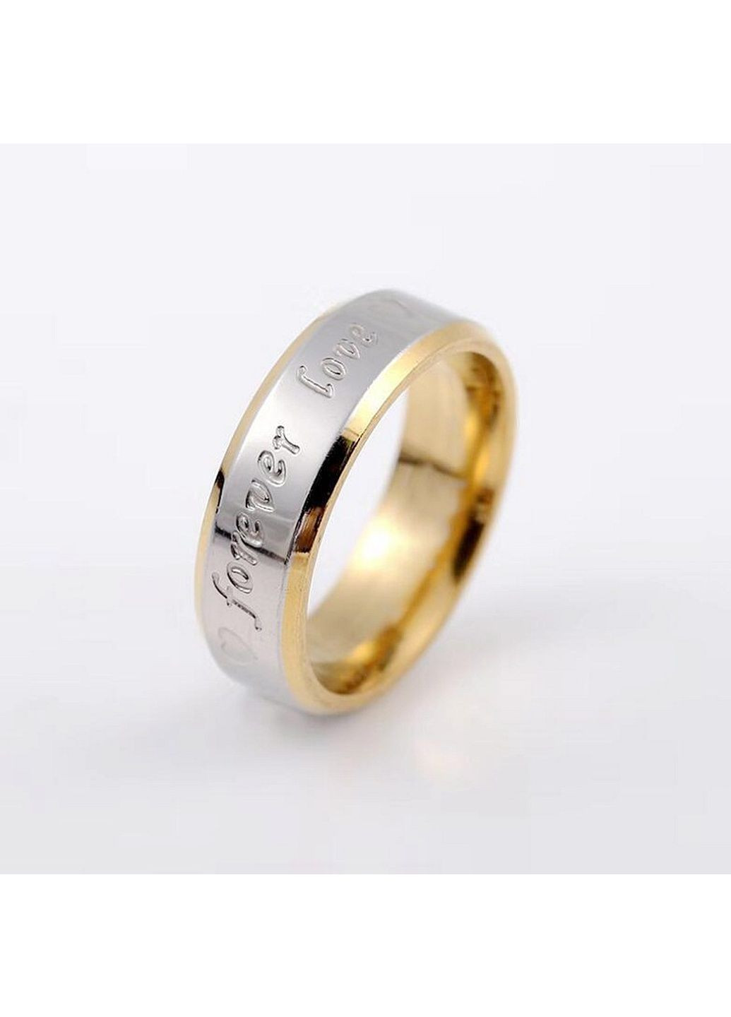 Парные кольца для влюбленных с гравировкой "Forever Love", обручальные кольца парные из медицинской стали No Brand парні каблучки (290253010)