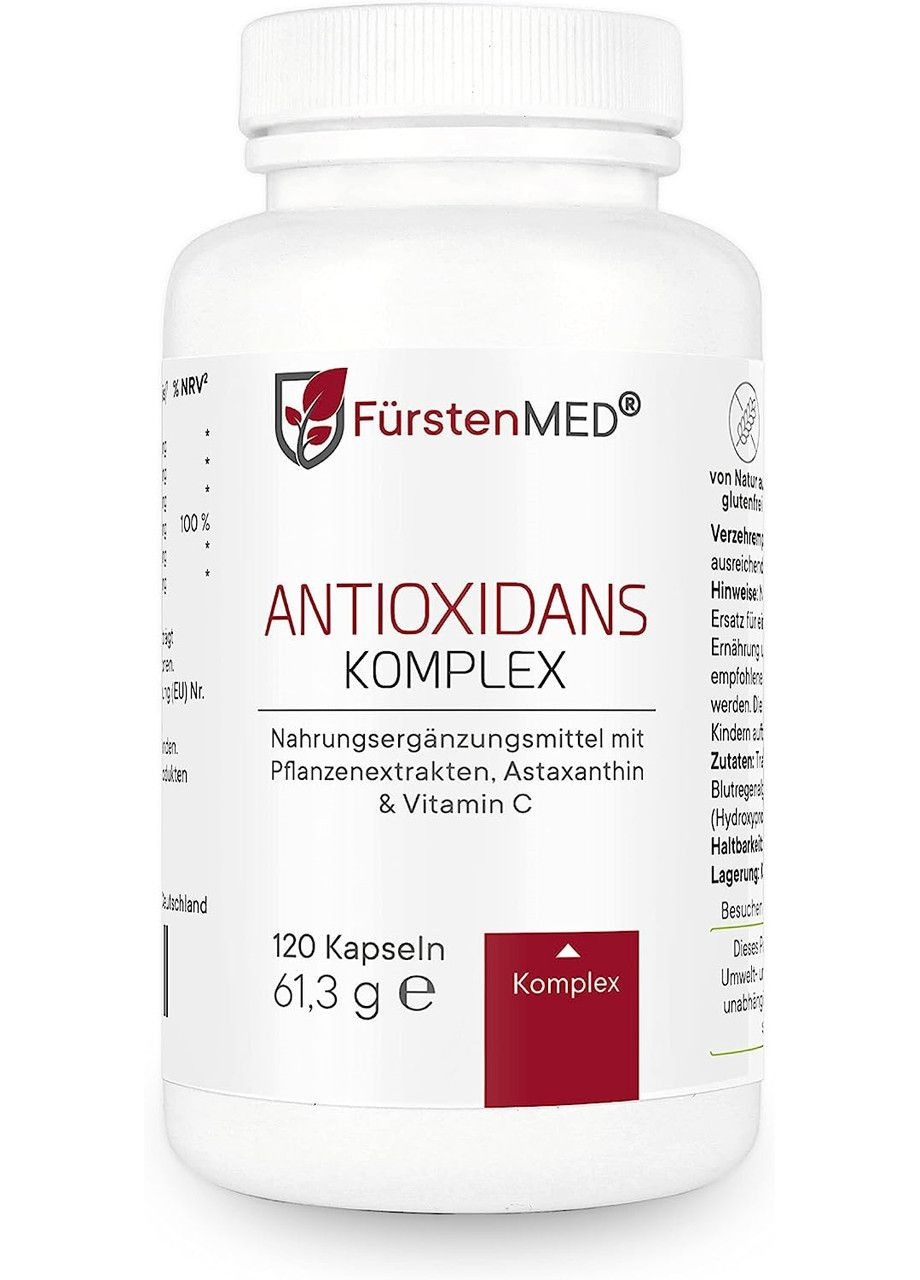 Антиоксидантний комплекс FurstenMED - 120 капсул Zenement (299717550)