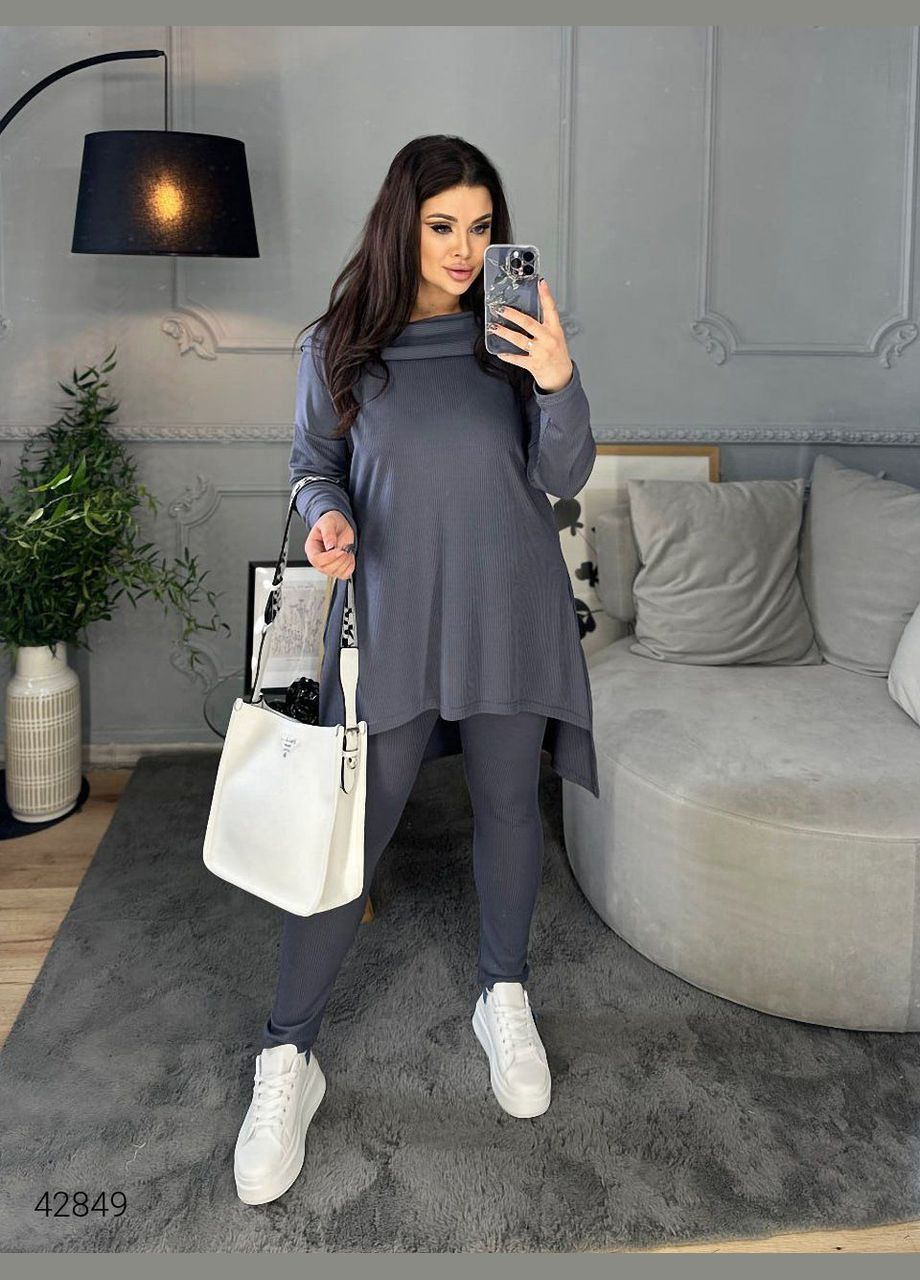 Жіночий костюм з туніки та лосин Liton (295638449)