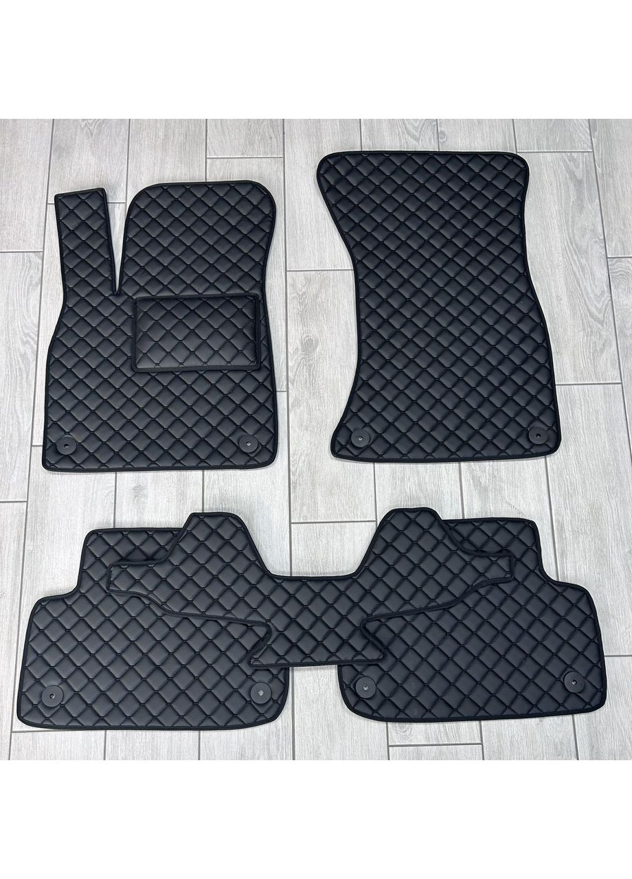 Автоковрики в салон из Экокожи на Audi 2017+ / Ауди КЮ 5 2017+,Чёрные No Brand Q5 (363823531)
