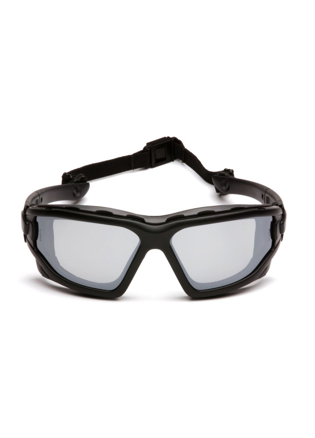 Окуляри захисні з ущільнювачем i-Force Slim (silver mirror) Anti-Fog, дзеркальні сірі Pyramex (370271122)