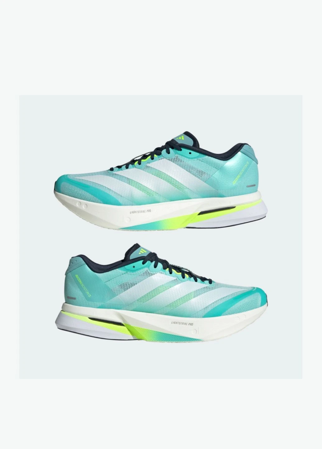 Білі кросівки adizero boston 13 performance js4945 adidas