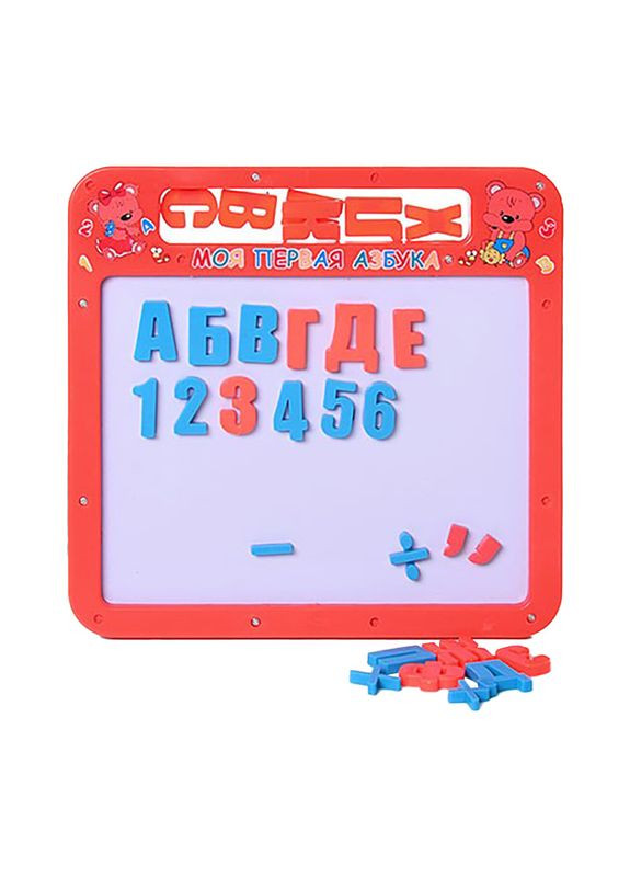 Детская магнитная дощечка "Азбука" 0185(Red) Bambi (366975462)