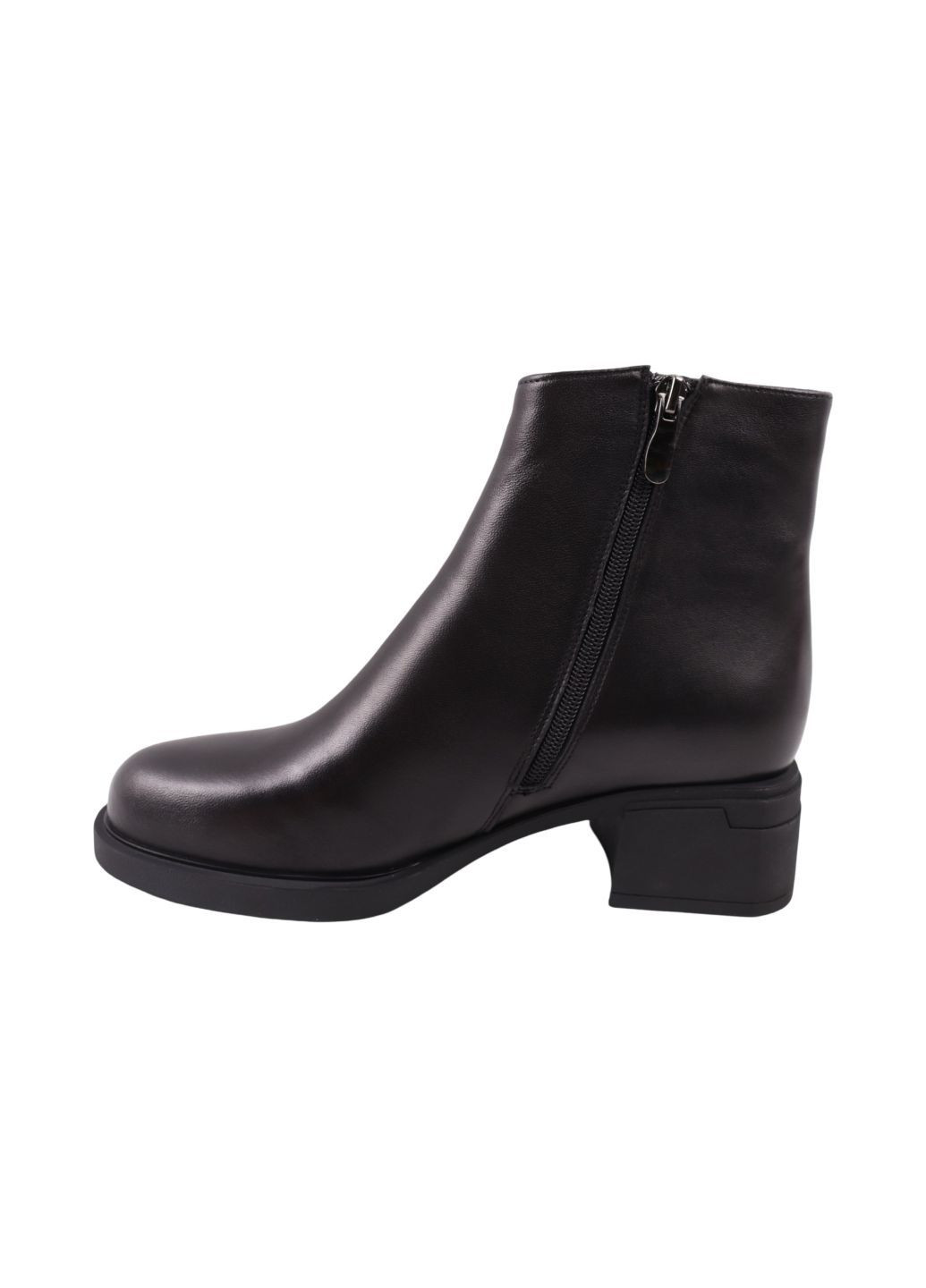 ботинки женские черные натуральная кожа Polann