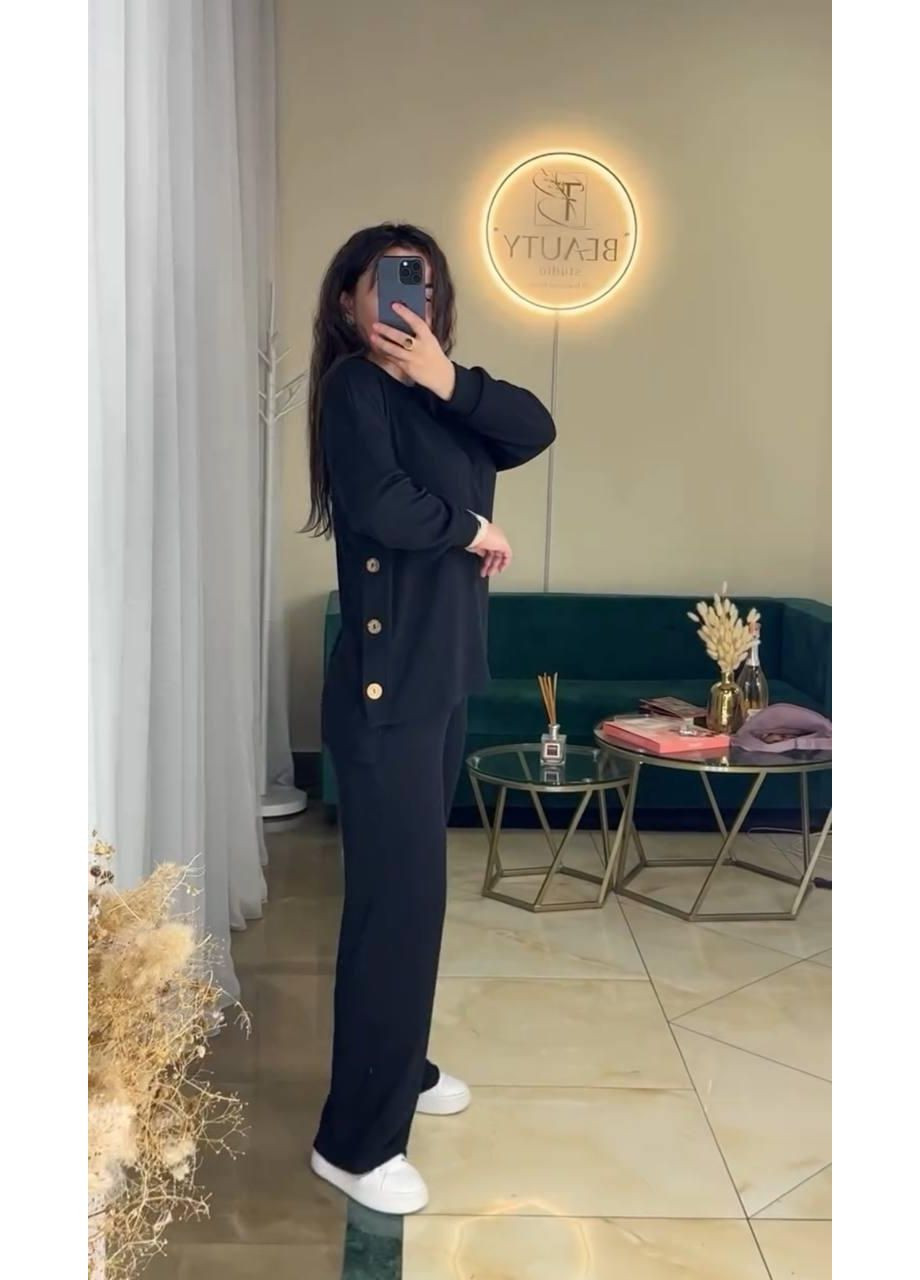 Стильный костюм двойка (кофта + штаны) No Brand (360957275)