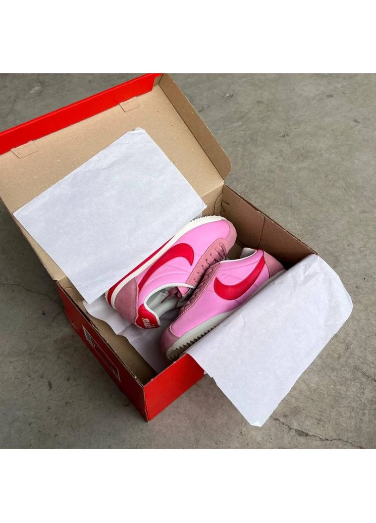 Рожеві літні кросівки nike cortez pink найк кортез рожеві No Brand