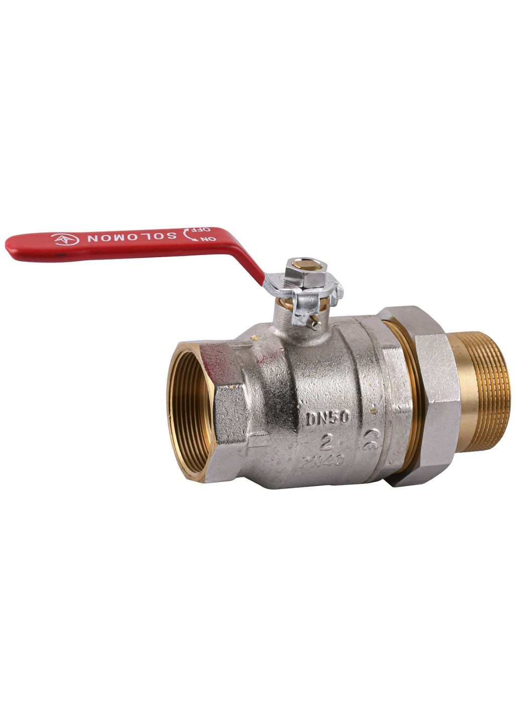 Кран кульовий з американкою 2″ ПОСИЛЕНИЙ 1042 Solomon (299996742)