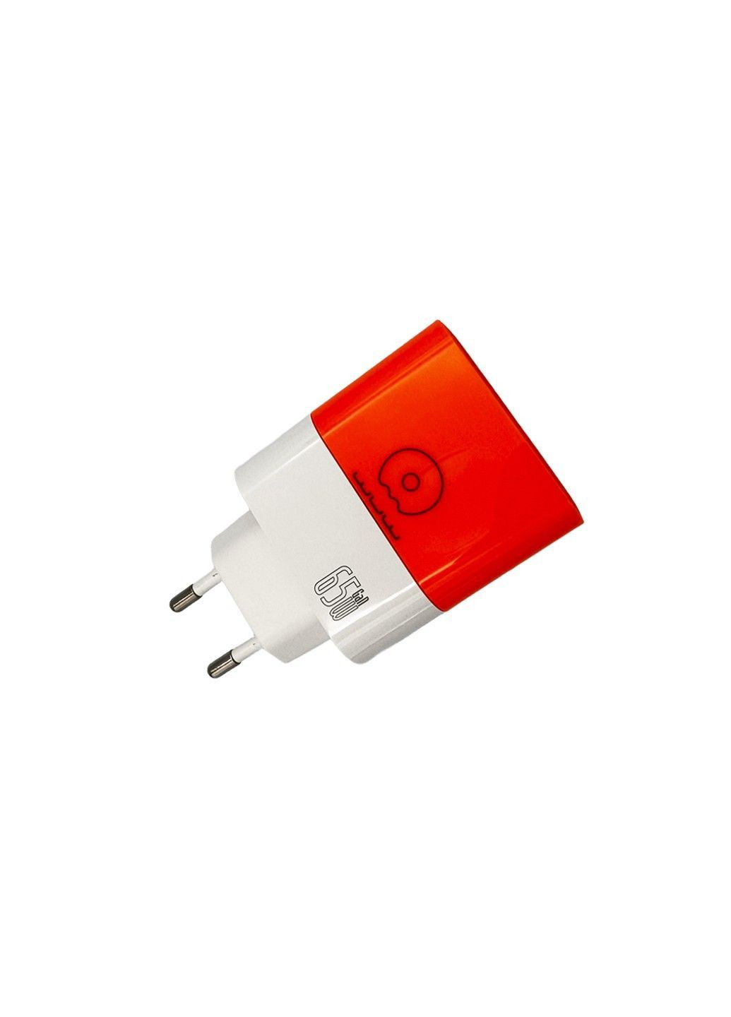 Мережевий зарядний пристрій C215 65W Charger 2 USB C + USB A white orange WUW (371362869)