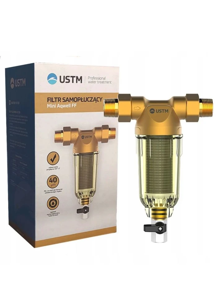 Промивний фільтр тонкого очищення MiniAqwell FF 3/4"-1'' USTM (316088988)