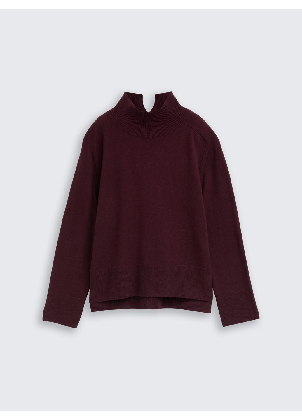 Бордовый демисезонный свитер Tom Tailor