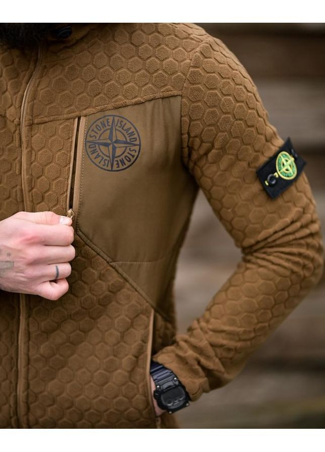Флисовая кофта stone island No Brand (370393400)