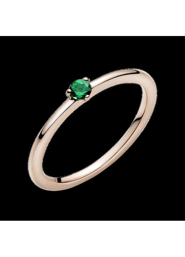 Кольцо Пандора с зеленым камешком 189259C05 Kabluchka (355347889)