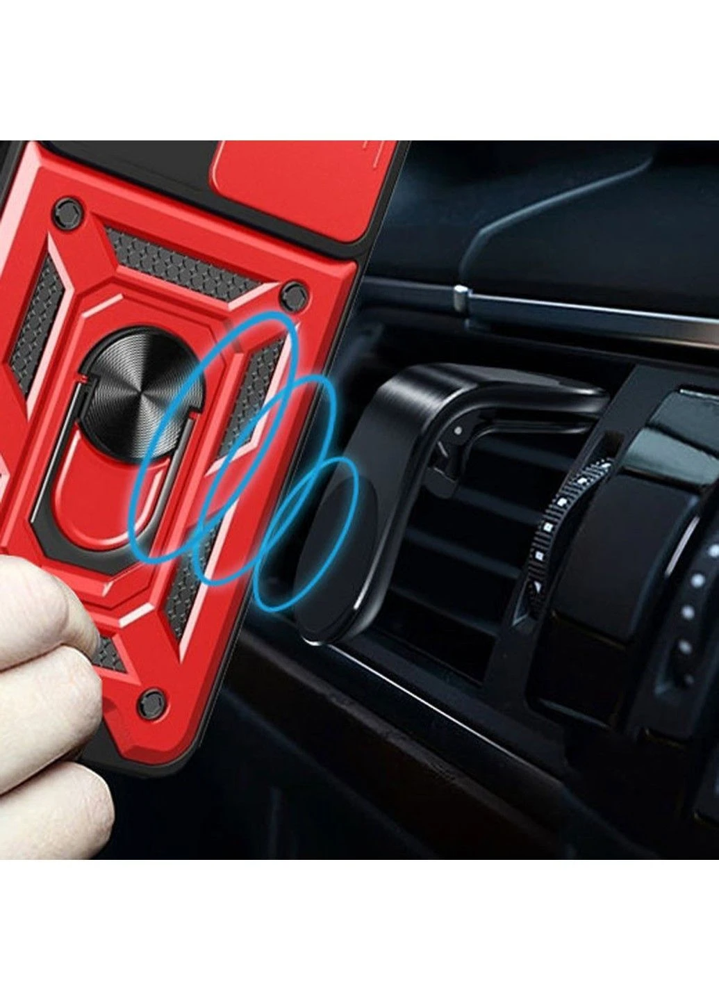 Ударостійкий чохол Camshield Serge Ring для Xiaomi Redmi 14C / A4 / Poco C75 / M7 No Brand (383818651)